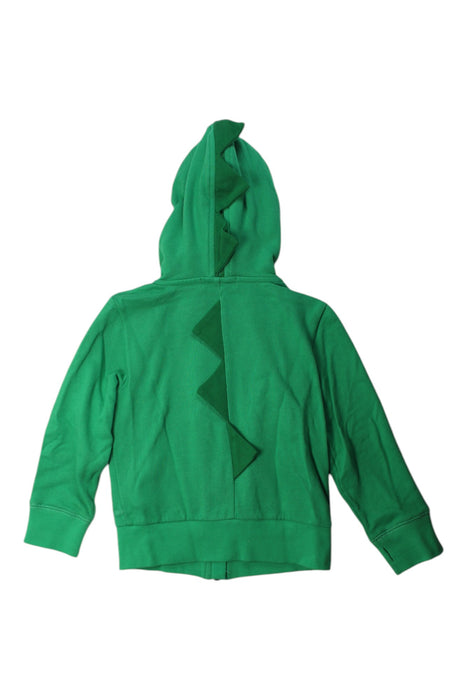 A Green Hooded Sweatshirts from Stella McCartney in size 3T for boy. (Back View)