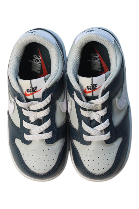 A Navy Sneakers from Nike in size 3T for boy. (Back View)