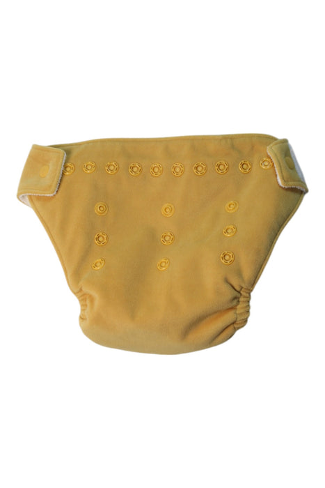 A Yellow Cloth Diapers from GroVia in size O/S for neutral. (Back View)