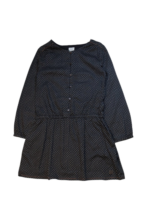 A Black Long Sleeve Dresses from Carrément Beau in size 8Y for girl. (Front View)