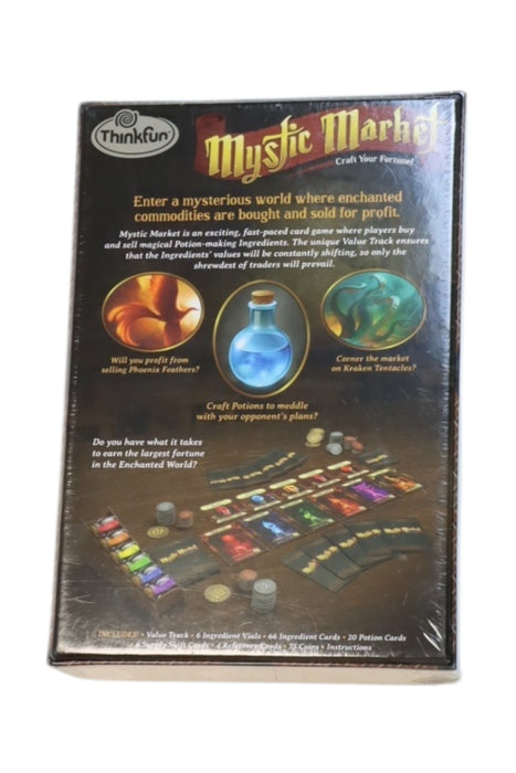 A Multicolour Board Games & Puzzles from ThinkFun in size O/S for neutral. (Back View)