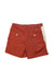 A Red Shorts from Velveteen in size 10Y for girl. (Back View)