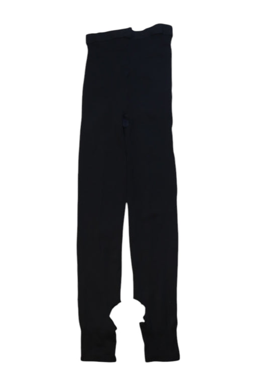 A Black Tights from Capezio in size 7Y for girl. (Front View)
