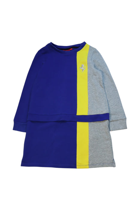 A Multicolour Long Sleeve Dresses from Ferrari in size 6T for neutral. (Front View)
