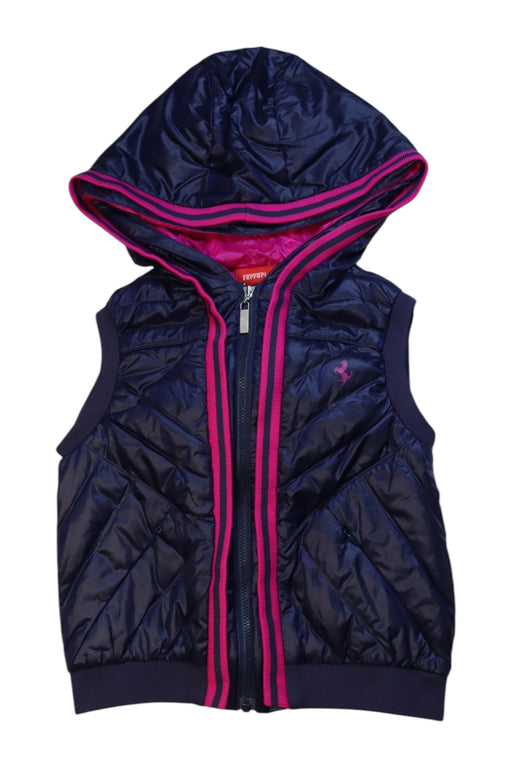 A Navy Outerwear Vests from Ferrari in size 4T for neutral. (Front View)
