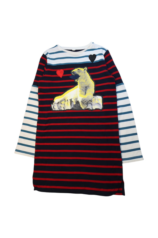 A Multicolour Long Sleeve Dresses from Stella McCartney in size 12Y for girl. (Front View)