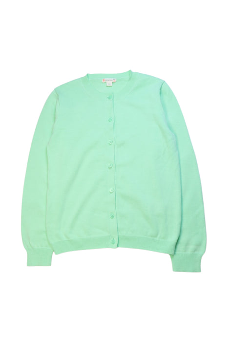A Green Cardigans from Crewcuts in size 10Y for girl. (Front View)