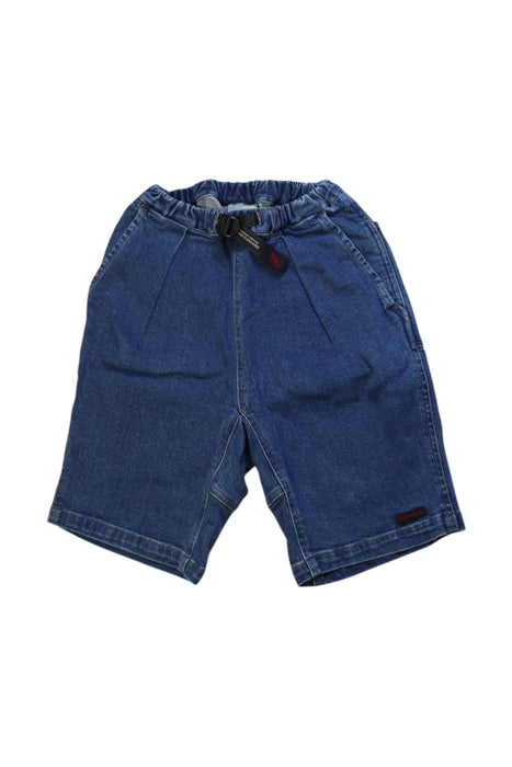 A Blue Shorts from Gramicci in size 10Y for neutral. (Front View)