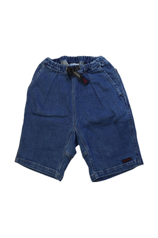 A Blue Shorts from Gramicci in size 10Y for neutral. (Front View)