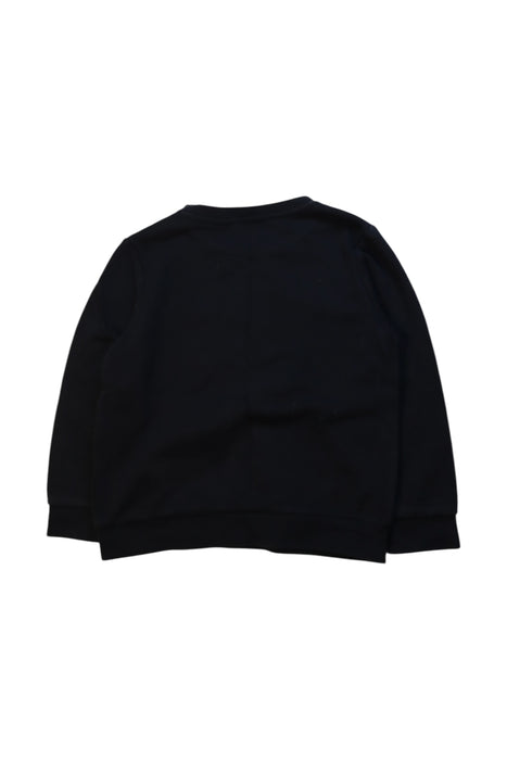 A Black Sweatshirts from Karl Lagerfeld in size 6T for neutral. (Back View)