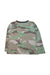 A Green Long Sleeve Tops from Crewcuts in size 3T for neutral. (Back View)