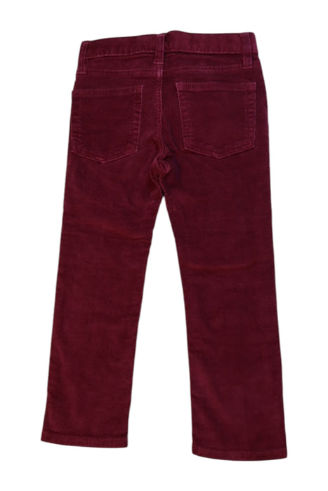 A Burgundy Casual Pants from Crewcuts in size 3T for neutral. (Back View)