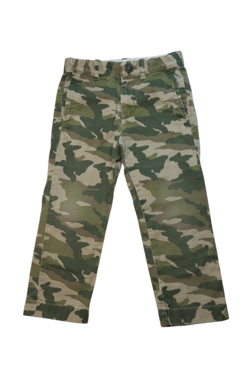 A Green Casual Pants from Crewcuts in size 3T for neutral. (Front View)
