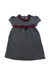 A Grey Short Sleeve Dresses from Gucci in size 3-6M for girl. (Front View)