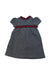 A Grey Short Sleeve Dresses from Gucci in size 3-6M for girl. (Back View)