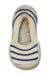 A White Slip Ons from Collegien in size 3T for neutral. (Front View)
