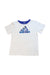 A White Short Sleeve T Shirts from Adidas in size 3T for neutral. (Front View)