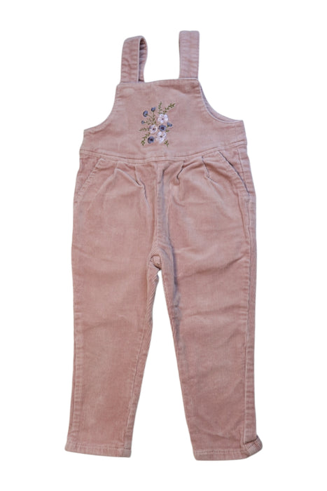 A Pink Long Overalls from Jamie Kay in size 18-24M for girl. (Front View)