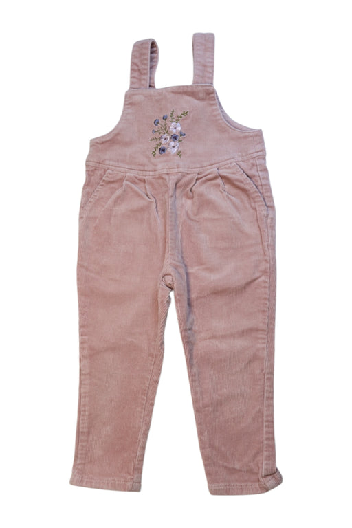 A Pink Long Overalls from Jamie Kay in size 18-24M for girl. (Front View)
