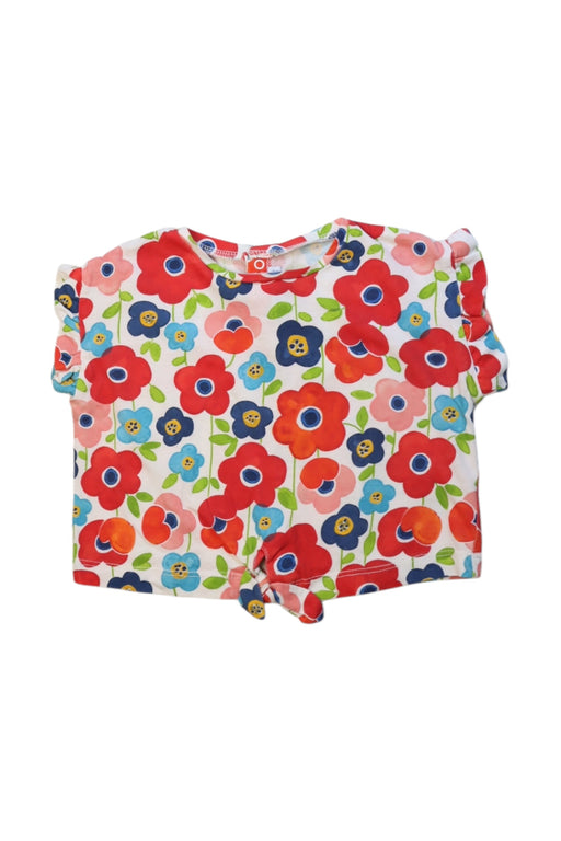 A Multicolour Short Sleeve Tops from Mayoral in size 3T for girl. (Front View)