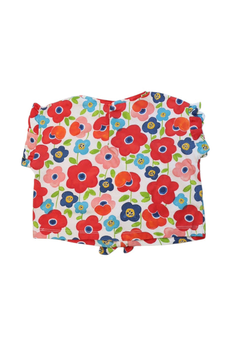 A Multicolour Short Sleeve Tops from Mayoral in size 3T for girl. (Back View)