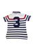 A Multicolor Short Sleeve Polos from Polo Ralph Lauren in size 4T for boy. (Back View)