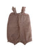 A Brown Sleeveless Rompers from Petit Bateau in size 3-6M for girl. (Front View)
