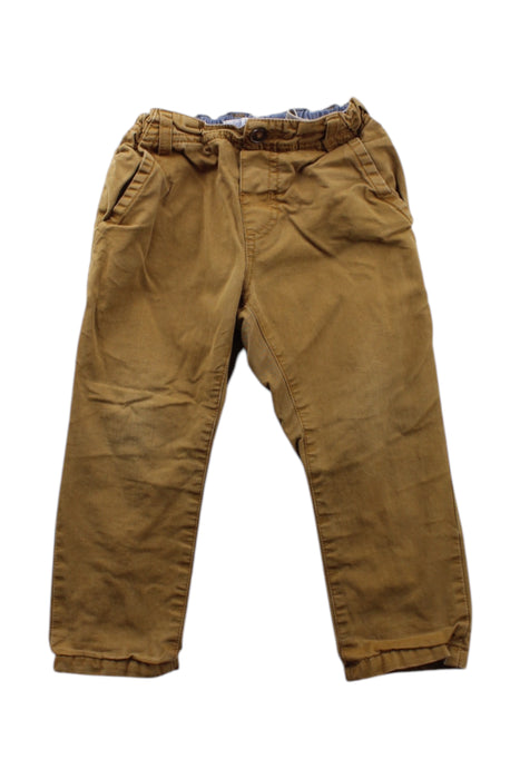 A Brown Casual Pants from Bout'Chou in size 2T for neutral. (Front View)