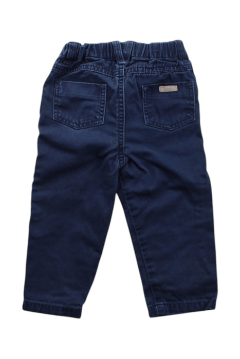 A Navy Casual Pants from Cyrillus in size 12-18M for neutral. (Back View)