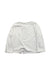 A White Cardigans from Petit Bateau in size 2T for neutral. (Back View)
