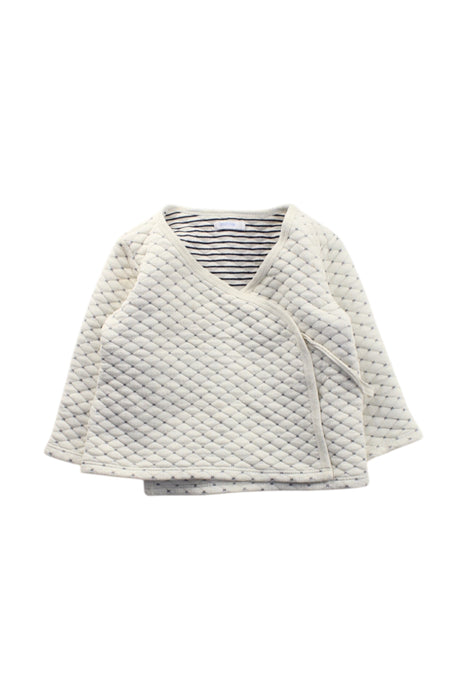 A Ivory Puffer/Quilted Coats & Outerwear from Bout'Chou in size 12-18M for neutral. (Front View)