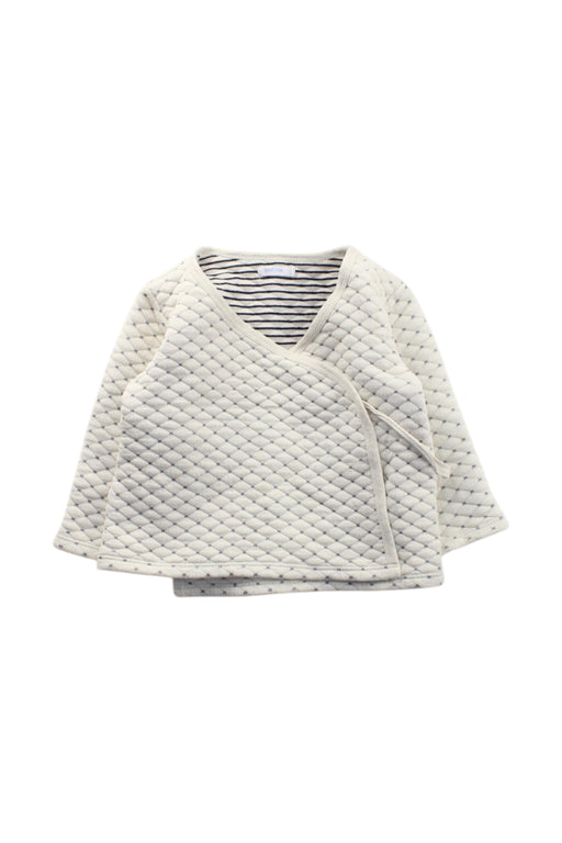 A Ivory Puffer/Quilted Coats & Outerwear from Bout'Chou in size 12-18M for neutral. (Front View)