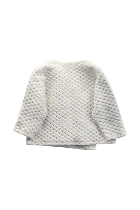 A Ivory Puffer/Quilted Coats & Outerwear from Bout'Chou in size 12-18M for neutral. (Back View)