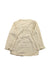 A Beige Long Sleeve Shirts from Natalys in size 2T for neutral. (Back View)