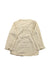 A Beige Long Sleeve Shirts from Natalys in size 2T for neutral. (Back View)
