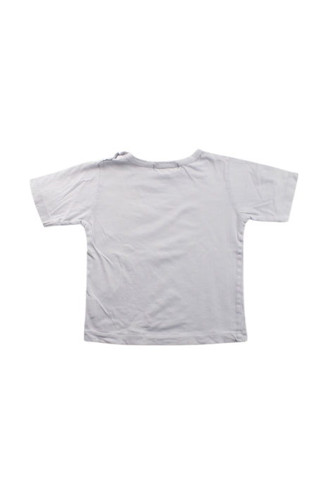A White Short Sleeve T Shirts from Bonpoint in size 2T for neutral. (Back View)