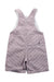 A Burgundy Overall Shorts from Petit Bateau in size 2T for neutral. (Back View)