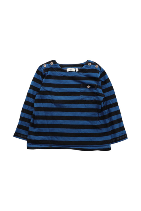 A Blue Long Sleeve T Shirts from Natalys in size 2T for neutral. (Front View)