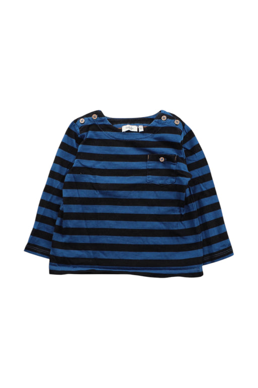 A Blue Long Sleeve T Shirts from Natalys in size 2T for neutral. (Front View)