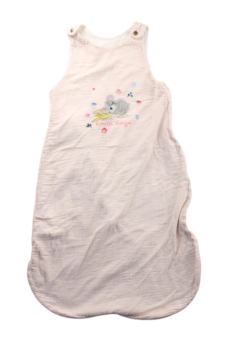 A Pink Sleepsacs from Vertbaudet in size 6-12M for neutral. (Front View)