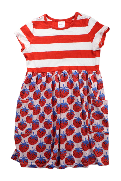 A Multicolour Short Sleeve Dresses from Hanna Andersson in size 8Y for girl. (Front View)