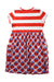 A Multicolour Short Sleeve Dresses from Hanna Andersson in size 8Y for girl. (Back View)