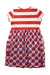 A Multicolour Short Sleeve Dresses from Hanna Andersson in size 8Y for girl. (Back View)