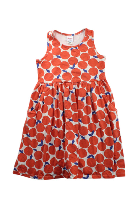 A Orange Sleeveless Dresses from Hanna Andersson in size 8Y for girl. (Front View)
