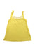 A Yellow Sleeveless Tops from Hanna Andersson in size 6T for girl. (Front View)