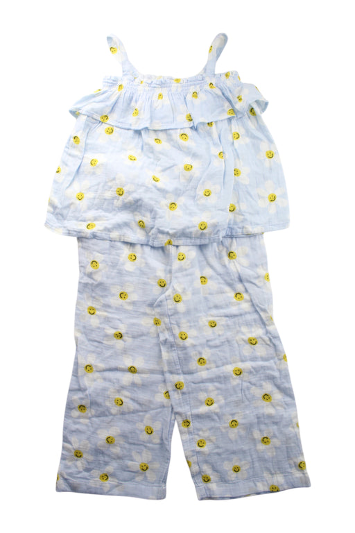 A Blue Pants Sets from Hanna Andersson in size 8Y for girl. (Front View)