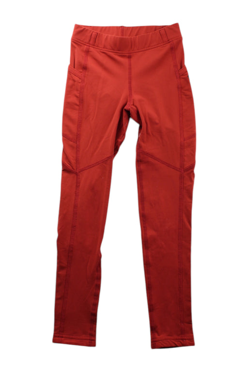 A Red Leggings from Kerrits in size 8Y for girl. (Front View)