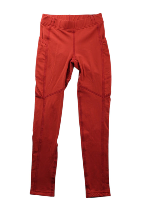 A Red Leggings from Kerrits in size 8Y for girl. (Front View)