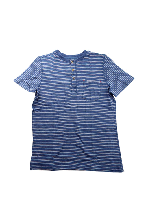 A Blue Short Sleeve Shirts from Boden in size 13Y for boy. (Front View)