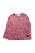 A Pink Long Sleeve Tops from Polarn O. Pyret in size 5T for girl. (Front View)